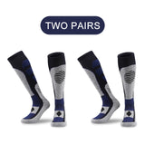 PHMAX Winter Fleece Ski Socks Men Snowboard Thicken Long Outdoor Sports Sock Keep Warm Cycling Running Hiking Skiing Socks