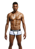JOCKMAIL Brand Underwear Boxer Men Breathable Mesh Men's Boxers Male Underpants Sexy Gay penis pouch Panties  Mens Trunks Pant