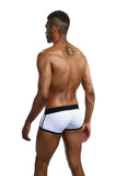 JOCKMAIL Brand Underwear Boxer Men Breathable Mesh Men's Boxers Male Underpants Sexy Gay penis pouch Panties  Mens Trunks Pant
