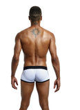 JOCKMAIL Brand Underwear Boxer Men Breathable Mesh Men's Boxers Male Underpants Sexy Gay penis pouch Panties  Mens Trunks Pant