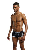 JOCKMAIL Brand Underwear Boxer Men Breathable Mesh Men's Boxers Male Underpants Sexy Gay penis pouch Panties  Mens Trunks Pant