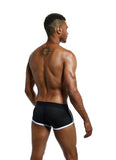 JOCKMAIL Brand Underwear Boxer Men Breathable Mesh Men's Boxers Male Underpants Sexy Gay penis pouch Panties  Mens Trunks Pant