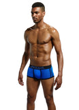 JOCKMAIL Brand Underwear Boxer Men Breathable Mesh Men's Boxers Male Underpants Sexy Gay penis pouch Panties  Mens Trunks Pant