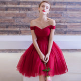 Cocktail Dresses 2021 Pleated Women Formal Prom Party Gown Short Cocktail Dress