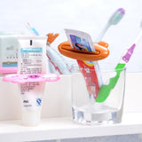 1pcs Kids Children Toothpaste Dispenser Tools Animal Tooth Paste Tube Squeezer Toothpaste Rolling Holder Home Bathroom Supplies