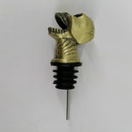 2 Styles of Deer Head Wine Mouth Deer Head Wine Guide Pour Wine Stopper Zinc Alloy Wine Stopper Bartender Tool Wine Accessories