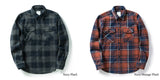 100% Cotton Heavyweight Retro Vintage Spring Autumn Winter Long Sleeve Buffalo Plaid Flannel Shirt Jacket for Men