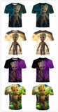 Tee Shirt Funny Guardians of Galaxy GROOT Summer Kids 3D T-shirt Printed T shirt Boys Girls 4-20 Years Old Tshirts harajuku
