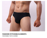 Hot Sale Mens Underwear Briefs Men's boxer Ice Transparent Low Waist Sexy Panties Gay Seamless Silkly transparent pants