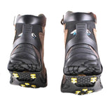 10 Studs Anti-Skid Snow Ice Thermo Plastic Elastomer Climbing Shoes Cover Spikes Grips Cleats Over Shoes Covers Crampons