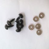 Black Plastic Doll Eyes Safety Eyes for Teddy Bear Stuffed Toys Snap Animal Scrapbooking Puppet Dolls Craft Eyes Toy DIY Craft