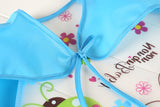 Baby Kids Toddler Long Sleeve Scarf Waterproof Art Smock Feeding Bib Apron Pocket Infant Boys Girls Burp Cloth Banana Bibs