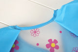 Baby Kids Toddler Long Sleeve Scarf Waterproof Art Smock Feeding Bib Apron Pocket Infant Boys Girls Burp Cloth Banana Bibs