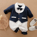 Malapina Baby Boy Romper Kids Summer Spring 0-24M Age Infant Gentleman