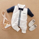Malapina Baby Boy Romper Kids Summer Spring 0-24M Age Infant Gentleman