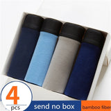 Boxer Men Solid Modal Breathable Comfortable Underwear Man Boxers Super-elastic Shorts Black Underpants Male Panties Gay
