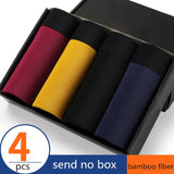 Boxer Men Solid Modal Breathable Comfortable Underwear Man Boxers Super-elastic Shorts Black Underpants Male Panties Gay