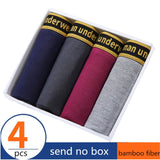 Boxer Men Solid Modal Breathable Comfortable Underwear Man Boxers Super-elastic Shorts Black Underpants Male Panties Gay