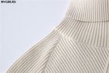MVGIRLRU Women's Knitting skirt suit women's Costume Sweater suit + Slim Skirt Two-Piece tracksuit