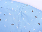 Patchwork Collar floral men's casual shirt Fashion long sleeve Print slim fit soft pocket 4xl male dress shirt