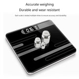 Bathroom Body Floor Scales Bath Scale Body Weighing Digital Body Weight Scale LCD Display Glass Smart Electronic Scales
