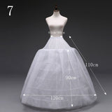 Hot Sell Many Styles  Bridal Wedding Petticoat Hoop Crinoline Prom Underskirt Fancy Skirt Slip