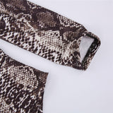 Sexy Leopard Print Bodysuits Women Long Sleeve Deep V-neck Pleated One-piece Slim Rompers Autumn Jumpsuit Leotard Tops Body Suit