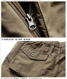 Daiwa Pants Men Fishing Pants Winter Thermal  Solid Multi-pocket Cotton Casual Trousers Sport Loose Pants Men In Sweatpants