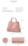 Alligator 3-piece Set Composite Bag Designer High Quality PU Leather Women Handbag Ladies Fashion Small Shoulder Crossbody Bag