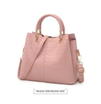 Alligator 3-piece Set Composite Bag Designer High Quality PU Leather Women Handbag Ladies Fashion Small Shoulder Crossbody Bag