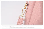Alligator 3-piece Set Composite Bag Designer High Quality PU Leather Women Handbag Ladies Fashion Small Shoulder Crossbody Bag