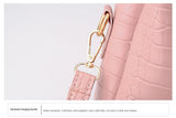 Alligator 3-piece Set Composite Bag Designer High Quality PU Leather Women Handbag Ladies Fashion Small Shoulder Crossbody Bag