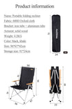 Naturehike Portable folding recliner Relaxation chair outdoor camping beach chair picnic with three-speed adjustable backrest
