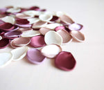 100 pieces /bag Artificial Silk Rose Petals Satin Petals Silk For Weddings Silk Handmade Soft Satin Rose Petals