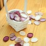 100 pieces /bag Artificial Silk Rose Petals Satin Petals Silk For Weddings Silk Handmade Soft Satin Rose Petals