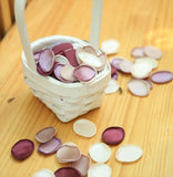 100 pieces /bag Artificial Silk Rose Petals Satin Petals Silk For Weddings Silk Handmade Soft Satin Rose Petals