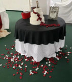 100 pieces /bag Artificial Silk Rose Petals Satin Petals Silk For Weddings Silk Handmade Soft Satin Rose Petals