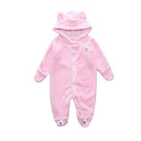 Winter Child Pantyhose Bear style children's coral fleece Hoodies