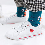 5 Pairs/Set Cute Cartoon Baby Cotton Socks Warm Breathbale Autumn Winter Infant Mix Color Middle Tube Sock