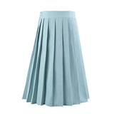 Harajuku 2020 Womens Summer Korean Style High Waist Mini Pleated Plaid Woman Anime Skirts Kawaii Short School Girls Cute Uniform