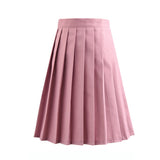 Harajuku 2020 Womens Summer Korean Style High Waist Mini Pleated Plaid Woman Anime Skirts Kawaii Short School Girls Cute Uniform