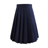 Harajuku 2020 Womens Summer Korean Style High Waist Mini Pleated Plaid Woman Anime Skirts Kawaii Short School Girls Cute Uniform