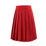Harajuku 2020 Womens Summer Korean Style High Waist Mini Pleated Plaid Woman Anime Skirts Kawaii Short School Girls Cute Uniform