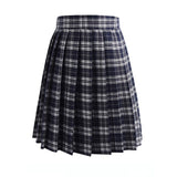 Harajuku 2020 Womens Summer Korean Style High Waist Mini Pleated Plaid Woman Anime Skirts Kawaii Short School Girls Cute Uniform