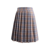 Harajuku 2020 Womens Summer Korean Style High Waist Mini Pleated Plaid Woman Anime Skirts Kawaii Short School Girls Cute Uniform