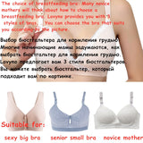 Wirefree Nursing Maternity Bra Clothing Cotton Breastfeeding Bra for Pregnant Women Pregnancy Breast One Size Sleep Underwear
