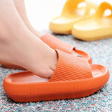 Thick Platform Slippers Women Indoor Bathroom Slipper Soft EVA Anti-Slip Lovers Home Floor Slides Ladies Summer Shoes