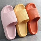 Thick Platform Slippers Women Indoor Bathroom Slipper Soft EVA Anti-Slip Lovers Home Floor Slides Ladies Summer Shoes
