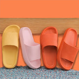 Thick Platform Slippers Women Indoor Bathroom Slipper Soft EVA Anti-Slip Lovers Home Floor Slides Ladies Summer Shoes