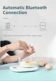 Yolanda 5kg Smart Kitchen Scale Bluetooth APP Electronic Weight Scales Food Balance Weighing Measuring Tool Nutrition Analysis